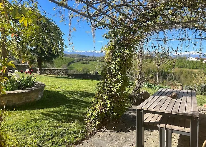 בית נופש Rustico Im Piemont Mit Panorama Clavesana